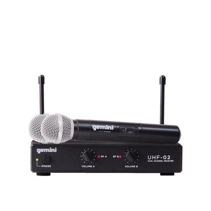 Microfono Gemini Uhf-02m-s12 Inalambrico