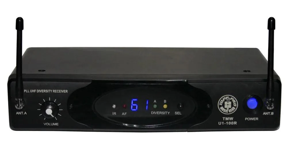 Microfono Topp Pro Inalambrico Tmw-u1.100lths - Image 2
