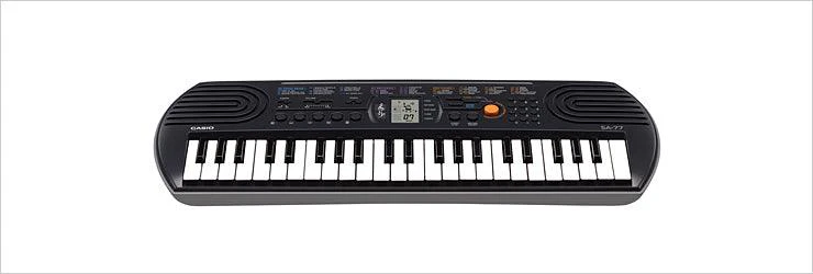 Teclado Casio Sa-77 Con Adaptador