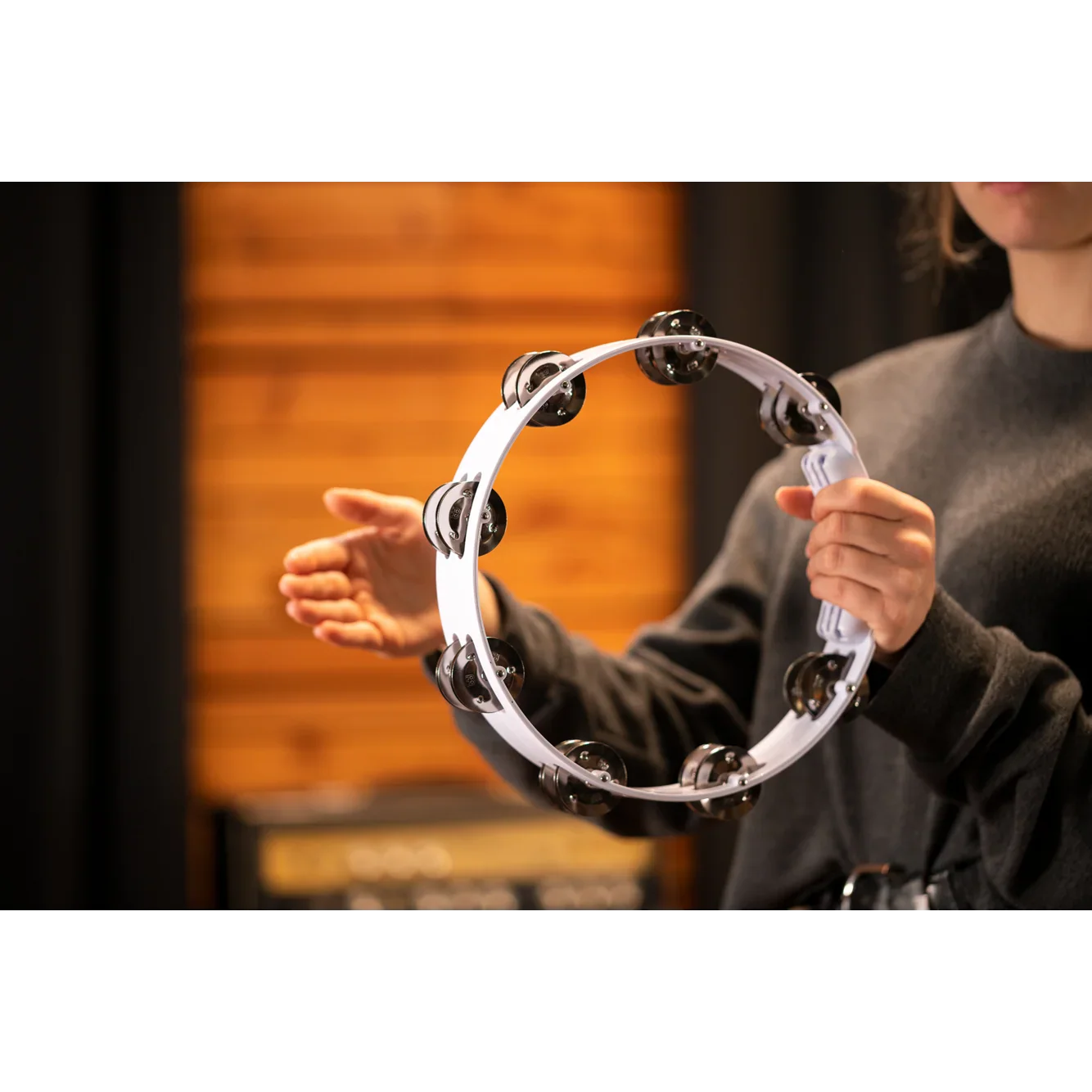 Pandereta Meinl Htt10Wh Blanca - Image 6