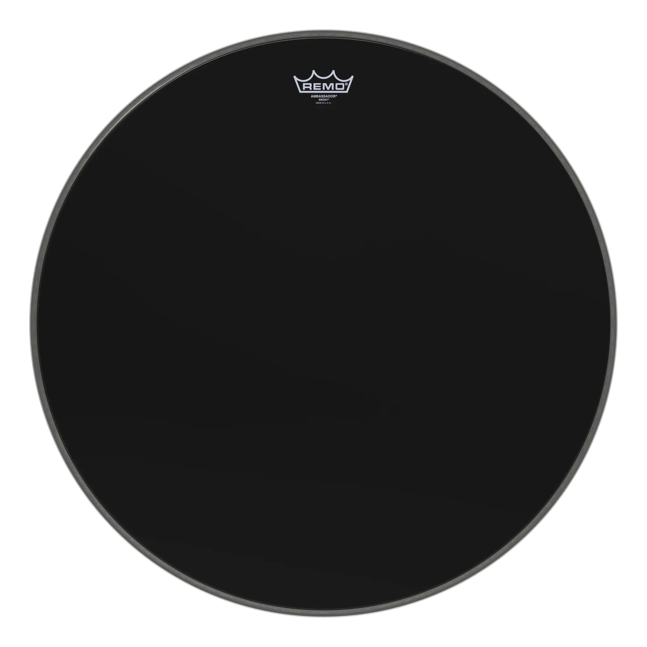 Parche Remo Ambassador De 16 Negro Es-1016-00