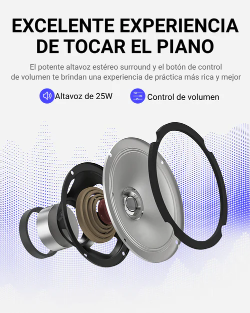 Piano Digital Donner EC3203 DDP-100 Blanco - Image 6