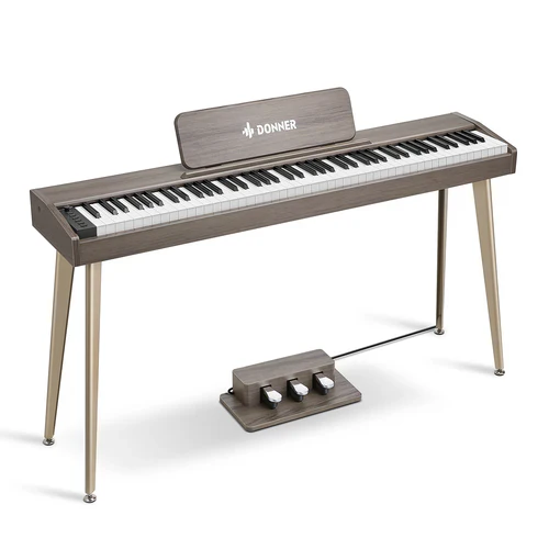 Piano Digital Donner Ec6786 Ddp-60 Classic Gray - Image 5