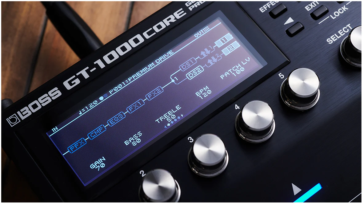 Procesador De Efectos Boss Guit Elec Gt-1000core - Image 2