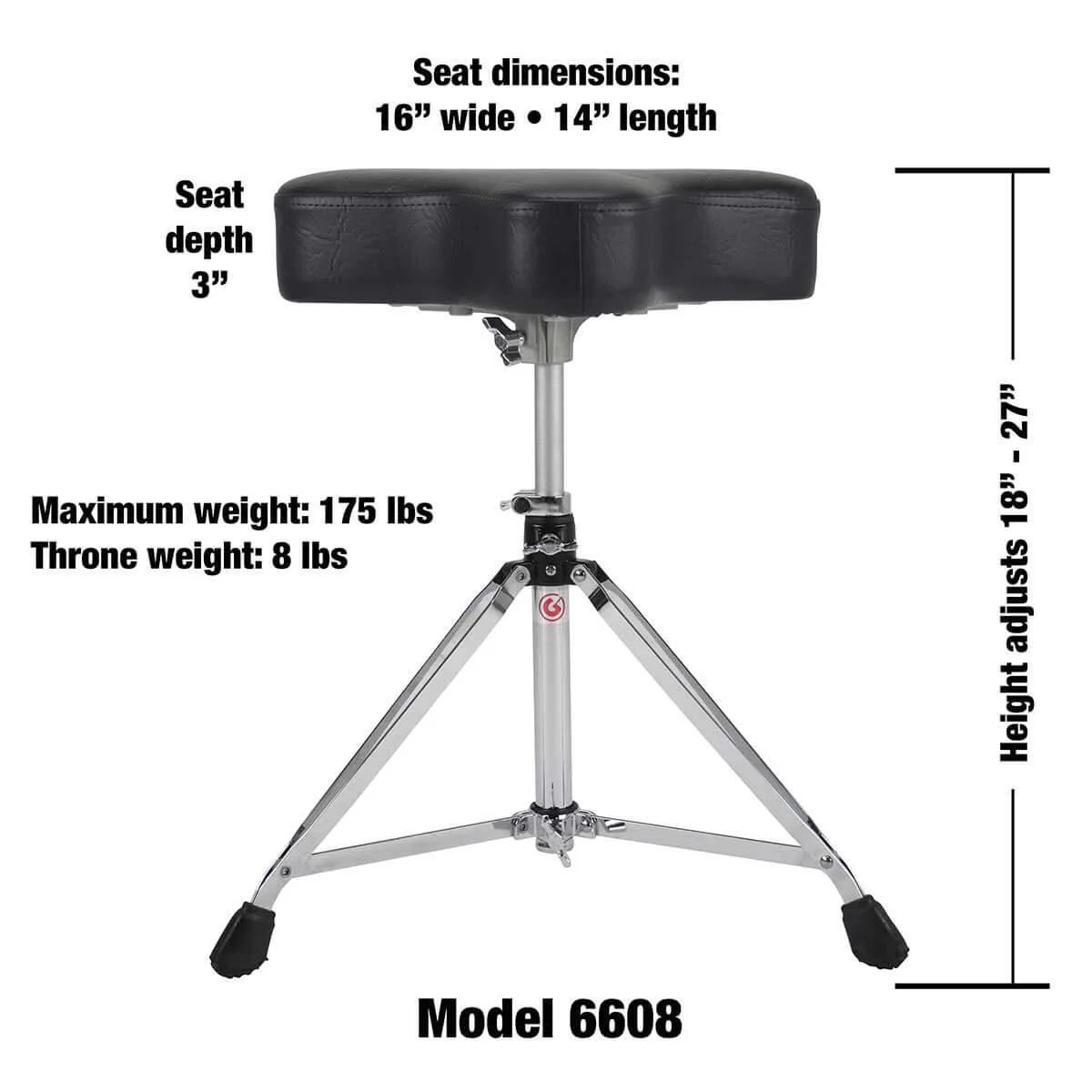 SILLA GIBRALTAR BATERIA 6608 - Image 5