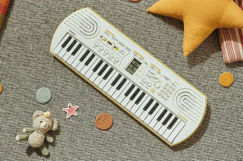 Teclado Casio Sa-80h2 Con Adaptador - Image 4