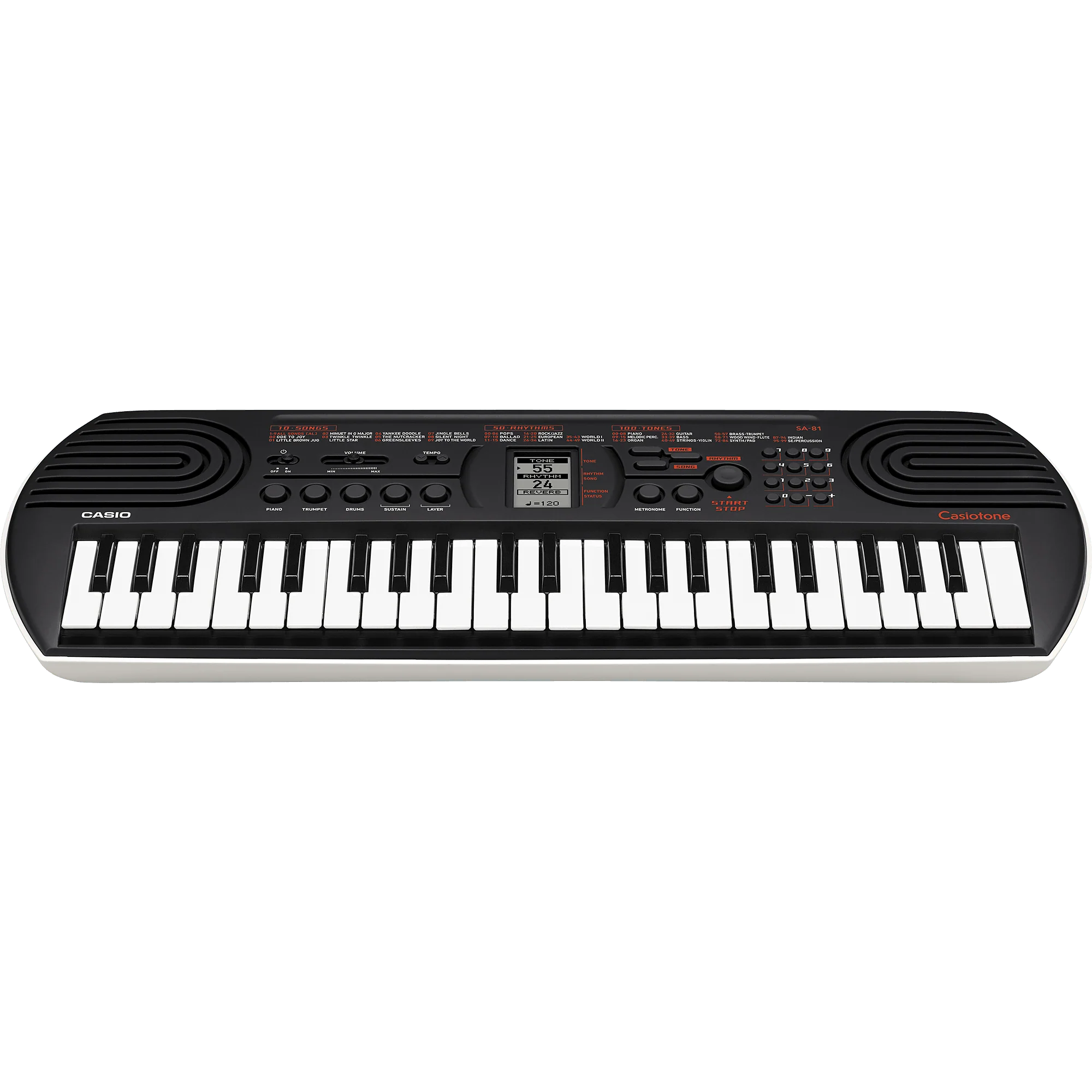 Teclado Casio Sa-81h2 Con Adaptador