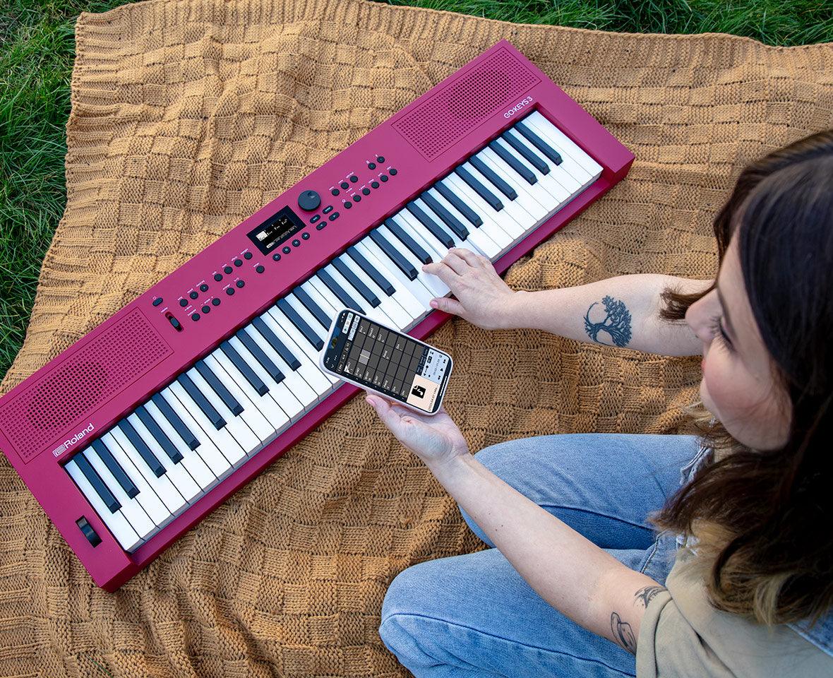 Teclado Roland Gokeys3-Rd Rojo - Image 4