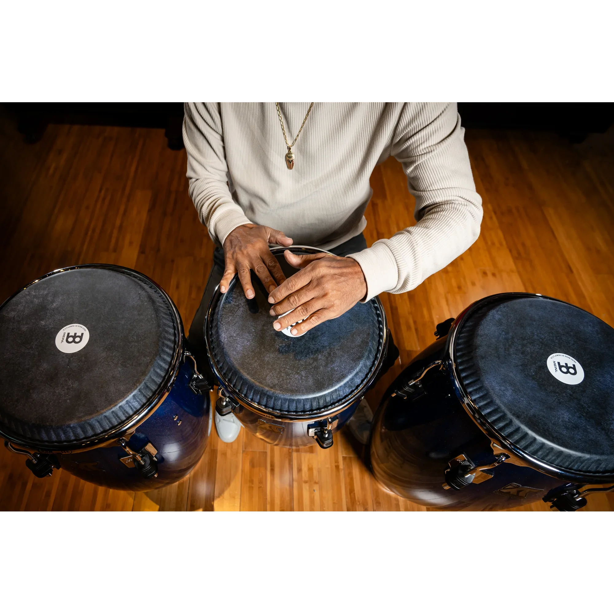 Tumbadora Meinl Wkt1212Bw 12 1/2 Kachiro Thompson Blue Wave - Image 3