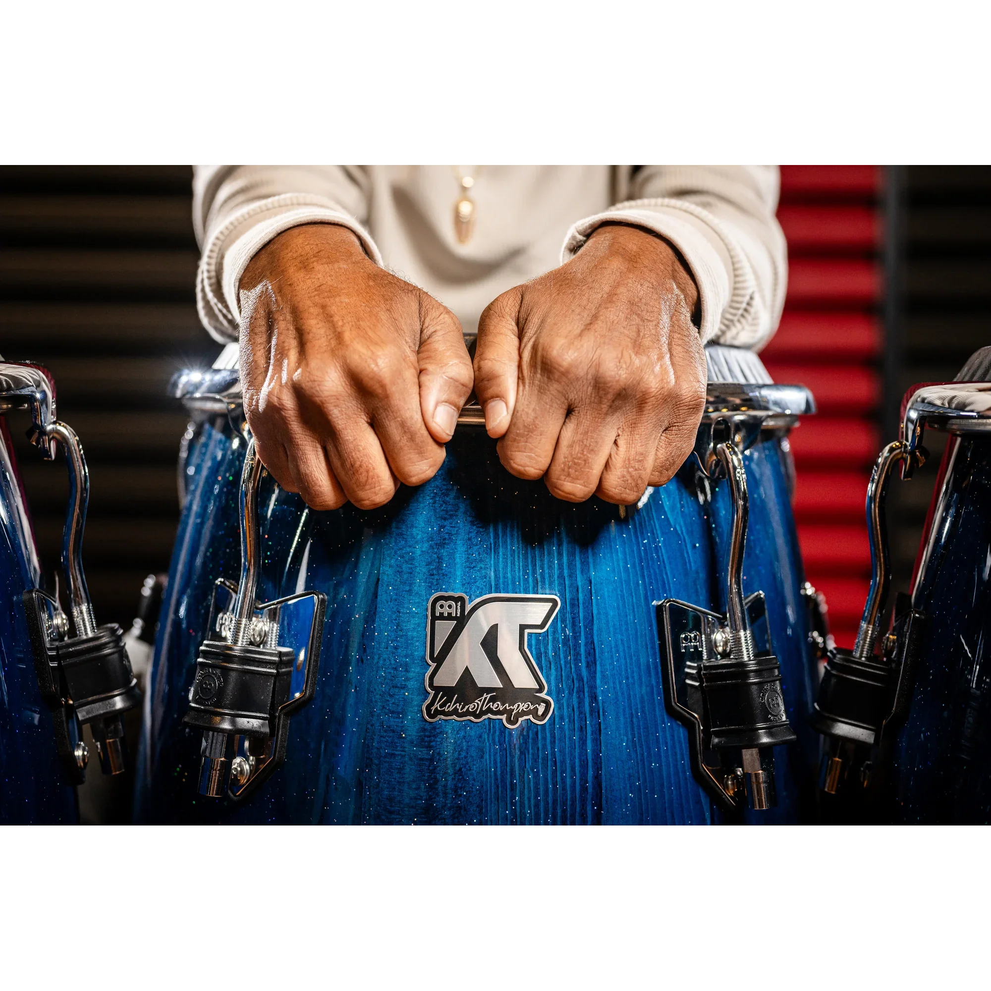 Tumbadora Meinl Wkt1212Bw 12 1/2 Kachiro Thompson Blue Wave - Image 4
