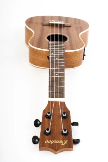 Ukulele Bamboo Electroacustico Concierto U-23-Sapele-Q - Image 6