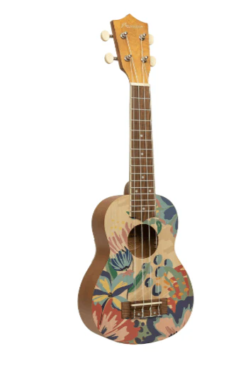 Ukulele Bamboo Soprano U-21-Caramell - Image 4